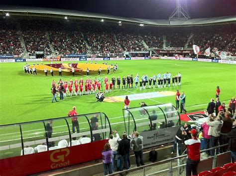 az alkmaar verein stadion und fans europapokalde