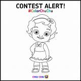 Coloring Contest Kids Tv Chu Alert sketch template