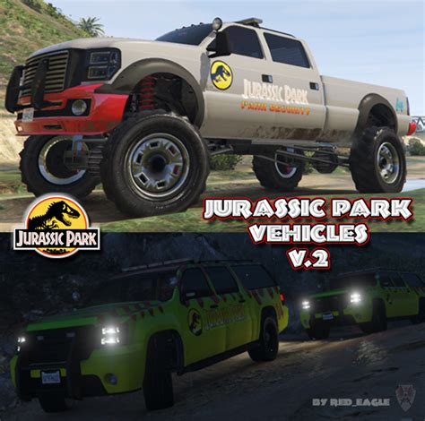 Jurassic Park Vehicles Gta5