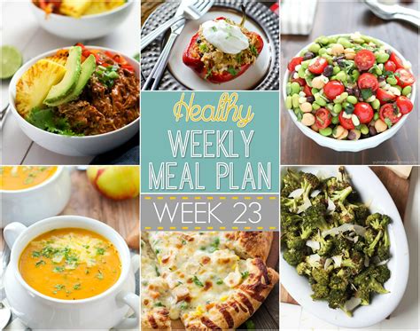 healthy menu plan week   salt  wit