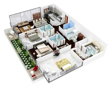 examples small house plans  loft master bedroom