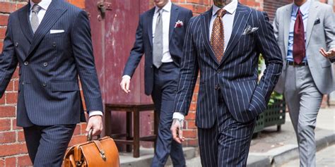 How To Wear A Pinstripe Suit Oscar Hunt Tailors