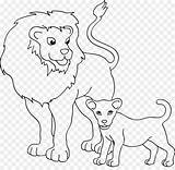 Mewarnai Kebun Binatang Berlatih Singa sketch template