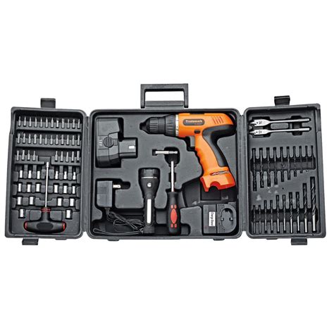 trademark  pc  cordless drill set