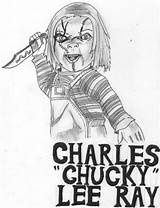 Chucky Drawing Doll Bride Drawings Coloring Pages Deviantart Sketch Template Getdrawings sketch template