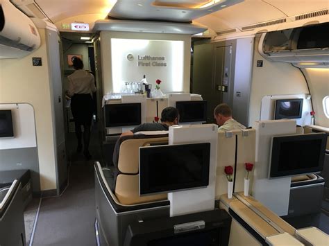 review lufthansa first class a330 dallas to frankfurt travelling the world