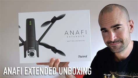 parrot anafi extended unboxing  full  youtube