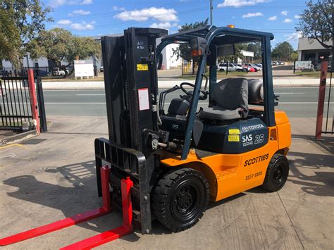 toyota forklift  hire scotties forklift hire coopers