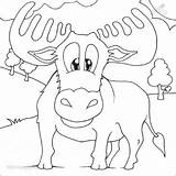 Moose Coloring Pages Animals Colouring Print Printable Color Animal Face Drawing Kids Viewed Kb Norwegian Size Getdrawings sketch template