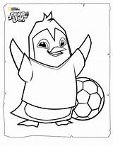 Jam Animal Coloring Pages Penguin Printable Getdrawings Fox sketch template