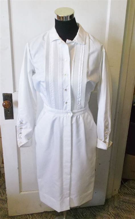 1960s Vintage Nurse Uniform By Tiffs N Y Uniforms 38