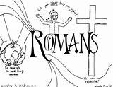 Romans Bible Coloringhome Sheets Verse Asd10 sketch template