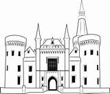 Castle Coloring Pages Coloringpages101 Online Printable sketch template