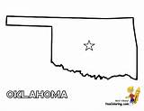 Oklahoma Yescoloring sketch template