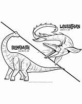 Behemoth Leviathan Nahum sketch template