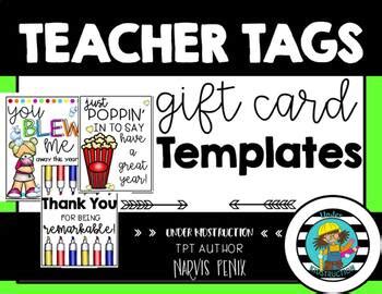 teacher tag teacher appreciation gift tags   kidstruction