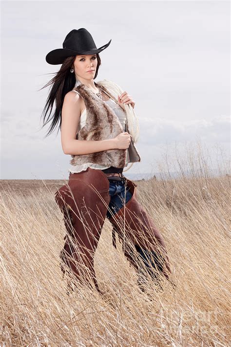 beautiful cowgirl photograph by cindy singleton