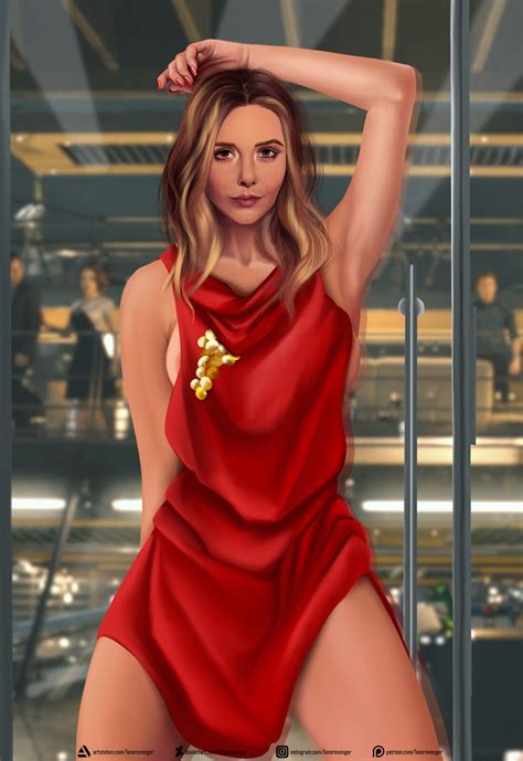 the best elizabeth olsen sexy scarlet witch motivational