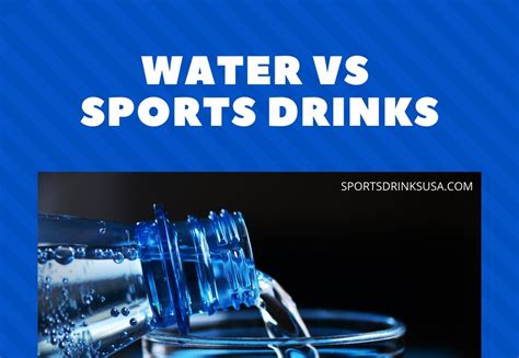 water  sports drinks