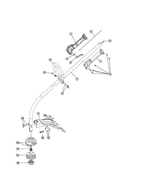 Bolens 41cd150g765 Gas Line Trimmer Parts Sears Partsdirect