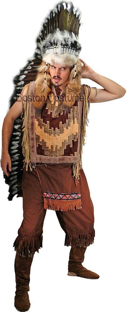 Native American Halloween Costume Men Native American Man 5 Costume