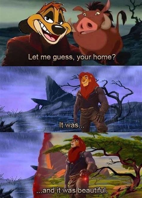 Pin By Dumbsterfyre 🙃 On Disney Lion King Funny Disney
