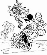 Coloring Salsa Pages Minnie Fruit Doing Disney 164e Print Color Printable Mouse Hula Girl Getcolorings Kids Library Clipart sketch template