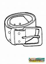 Cinturon sketch template