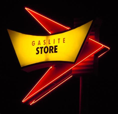gaslite store sign photograph  timothy smith fine art america
