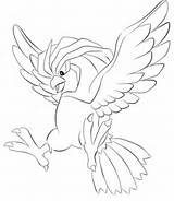 Pokemon Coloring Pidgeotto Pages Printable Lilly Gerbil Lineart Deviantart Print Info Categories Choose Board Book sketch template