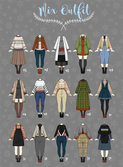 open 2 15 casual outfit adopts 05 by rosariy fashion design