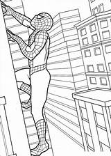 Coloring Pages Spider Man Marvel Spectacular Spiderman Printable Kids Popular sketch template