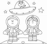 Astronaut Astronauts Ufo Astronauta Outer Disfraz Vbs Espaço Planetas Einschulung Universo Activities Mycutegraphics Benn Färgläggningssidor sketch template