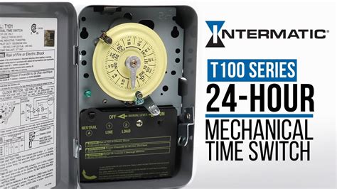 intermatic  series mechanical time switches deliver long lasting  youtube