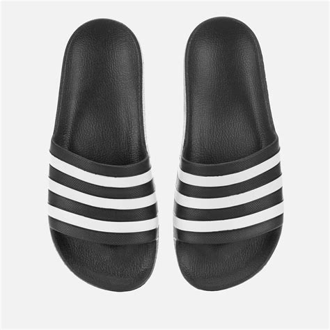 adidas adilette aqua  sandals core black thehutcom
