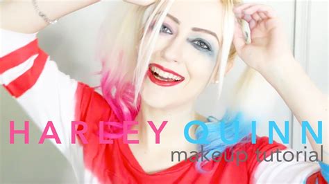 makeup tutorial harley quinn suicide squad youtube