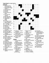 February Crossword sketch template