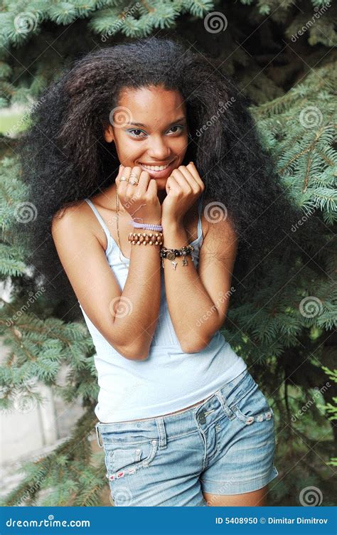 pretty black girl stock photo image  women face black