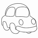 Car Toy Cars Coloring Pages Printable Taxi Boys Little Police sketch template