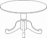 Table Furniture Coloring Pages Kids sketch template