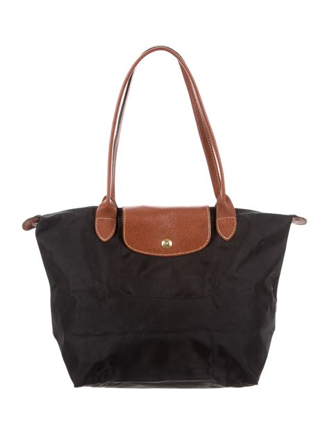 longchamp medium tote handbags wl  realreal