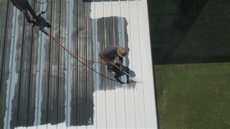 mobile home roof coating   apply