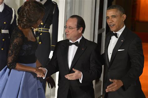 Pictures Francois Hollande And Michelle Obama Now