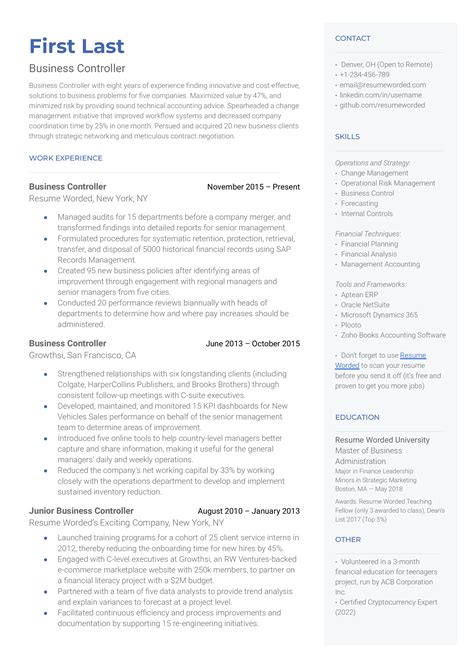 quality control resume examples   resume worded
