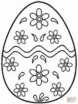 Coloring Easter Egg Pages Ukrainian Pysanky Supercoloring sketch template