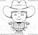 Clipart Gunslinger Boy Angry Coloring Happy Cartoon Girl Outlined Vector Cory Thoman Illustration Royalty Clipartof sketch template