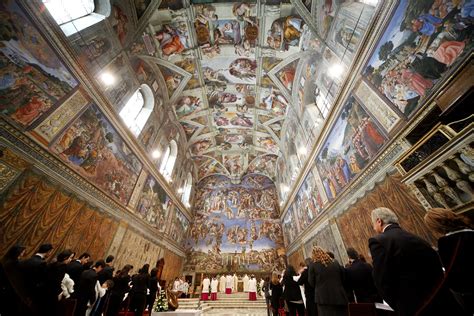 pay   solo    sistine chapel architectural digest