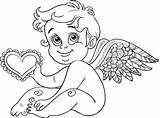 Cupid Cupidon Colorat Planse Ziua Indragostitilor Mignon Coloring Sfatulparintilor Pentru Copii sketch template