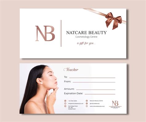 natcare beauty gift voucher  natcare beauty centre