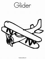 Glider Coloring Usa Twistynoodle Twisty Ocelot sketch template